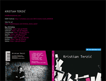 Tablet Screenshot of kristianterzic.com